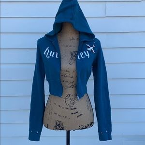 Hurley cropped sweatshirt M